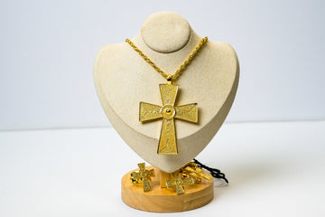Zion Gold Cross Set