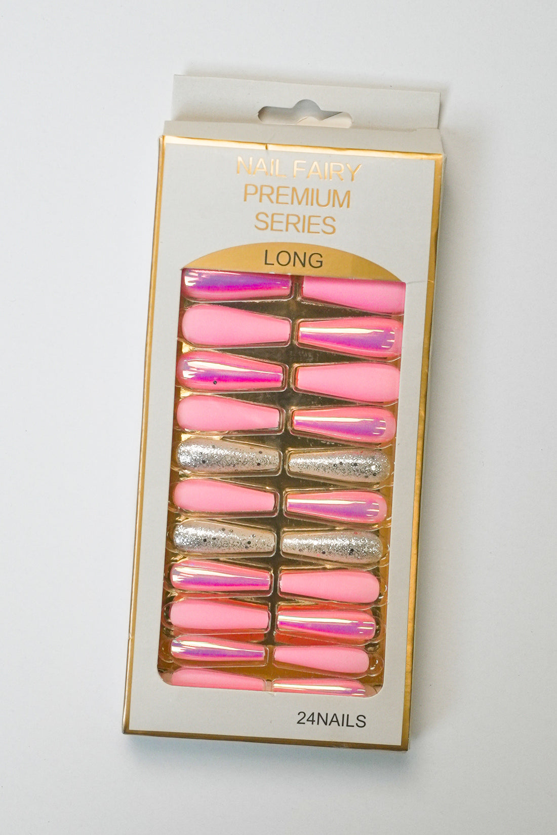 Pink Stardust Dreams Nails