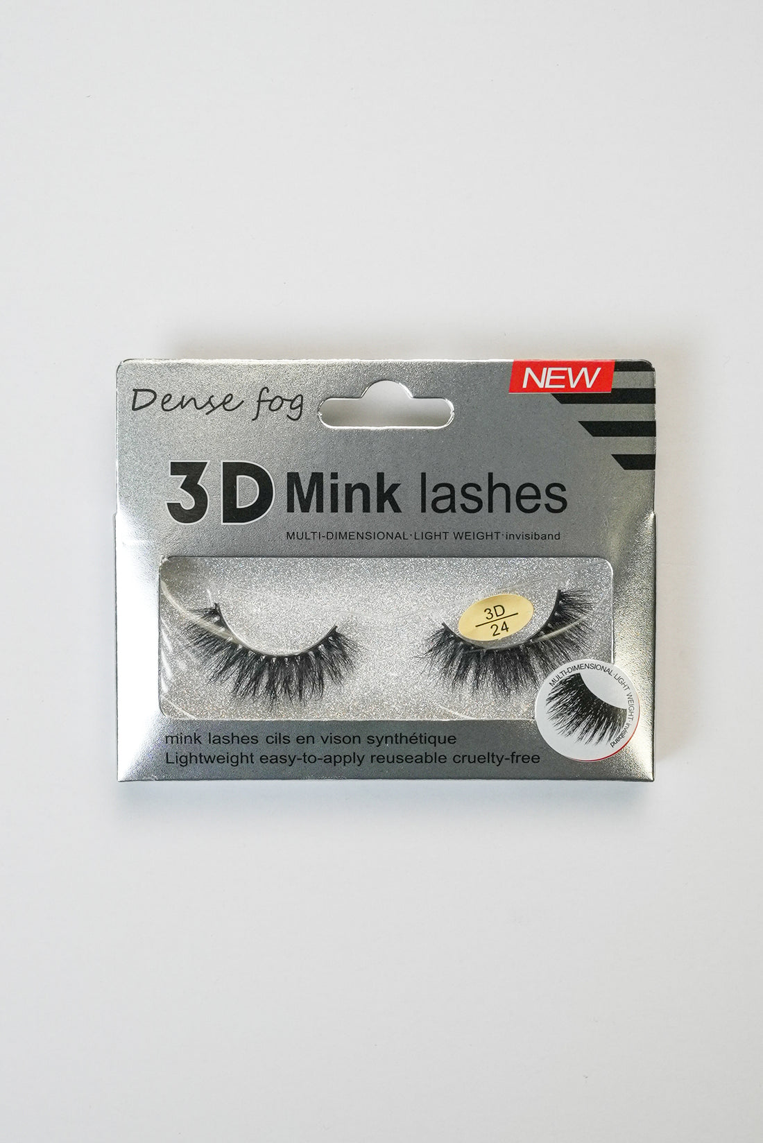 Dense Fog 3D Mink Lashes – Style 3D24