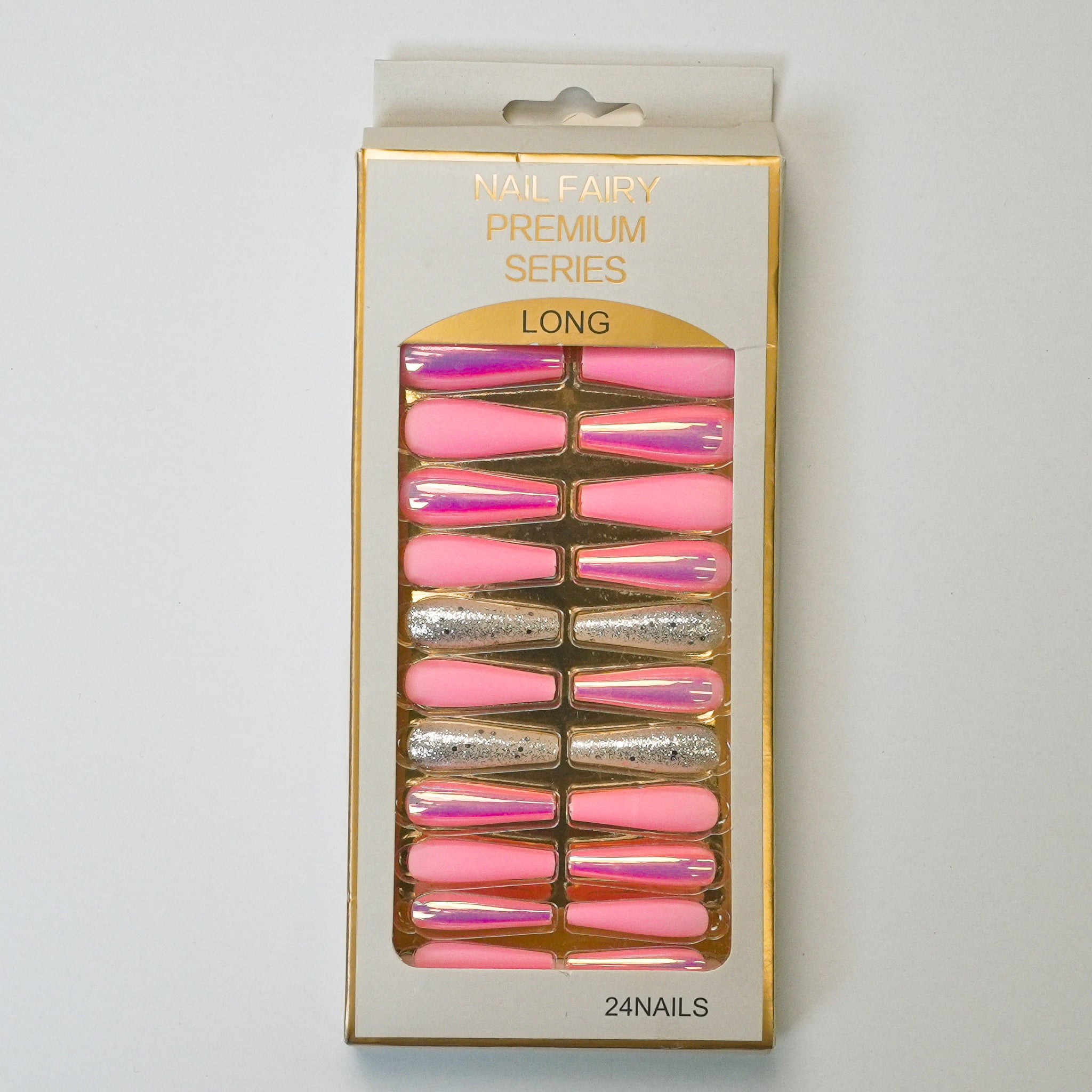 Pink Stardust Dreams Nails