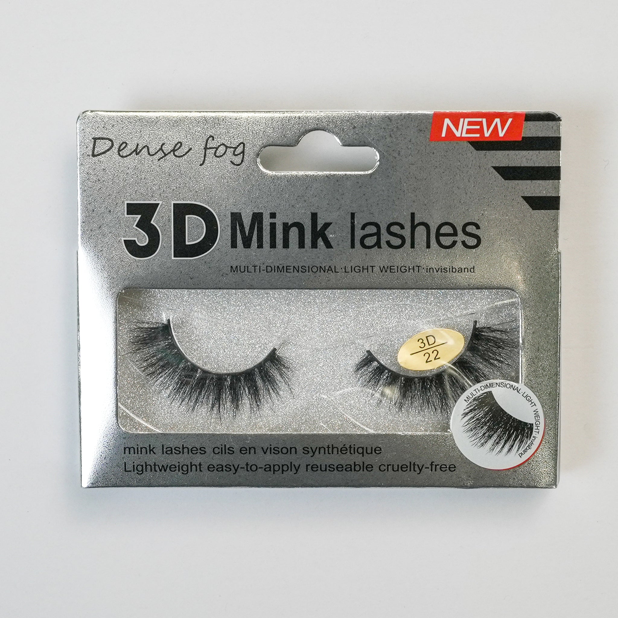 Dense Fog 3D Mink Lashes – 3D22