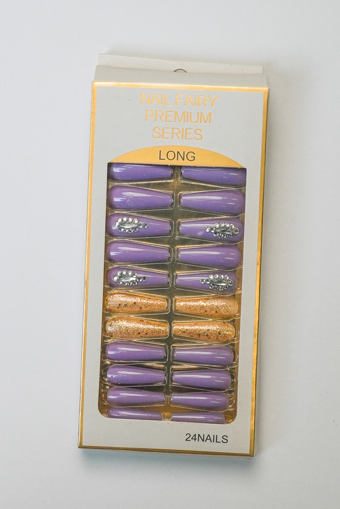 Royal Amethyst Glow Nails