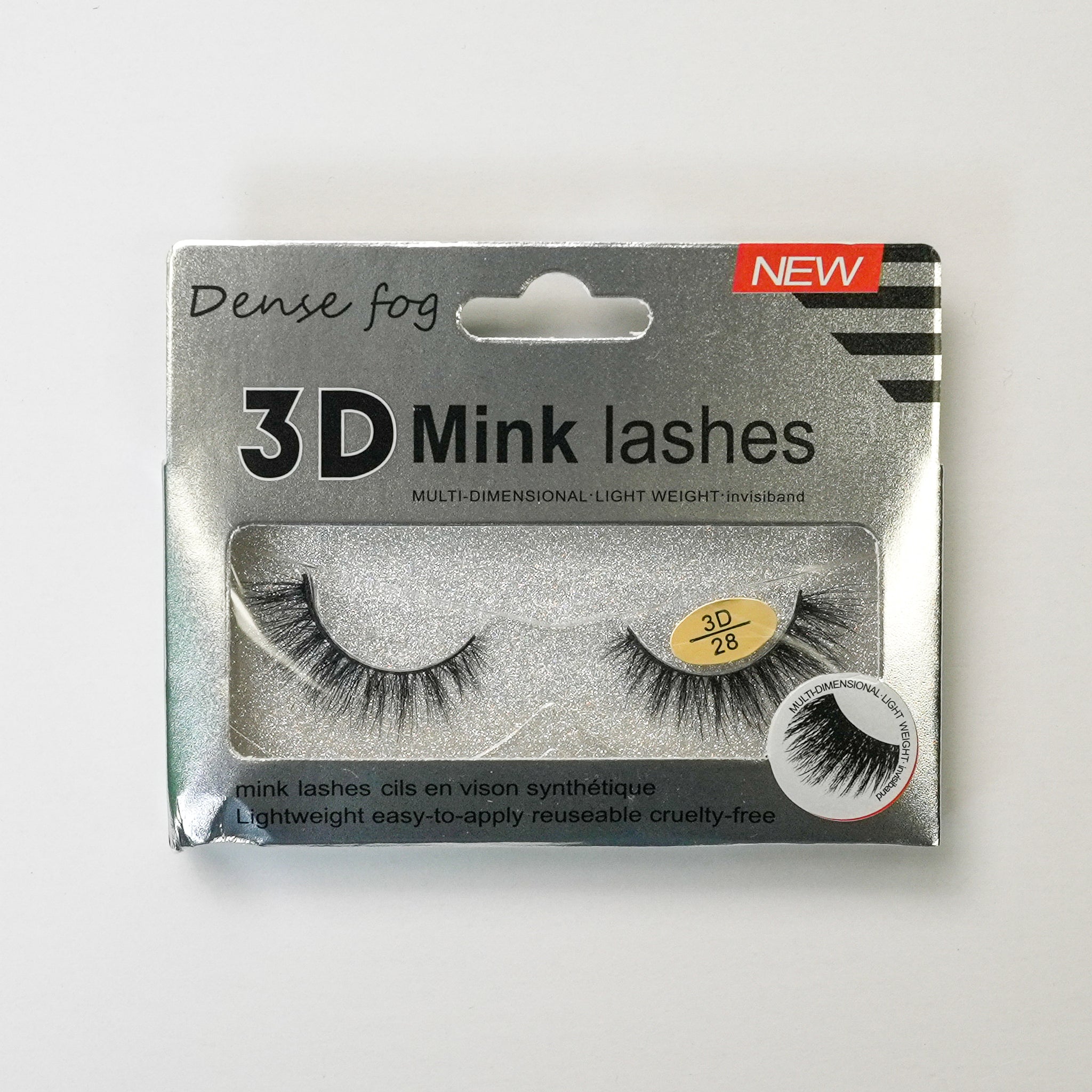 Dense Fog 3D Mink Lashes – Style 3D28