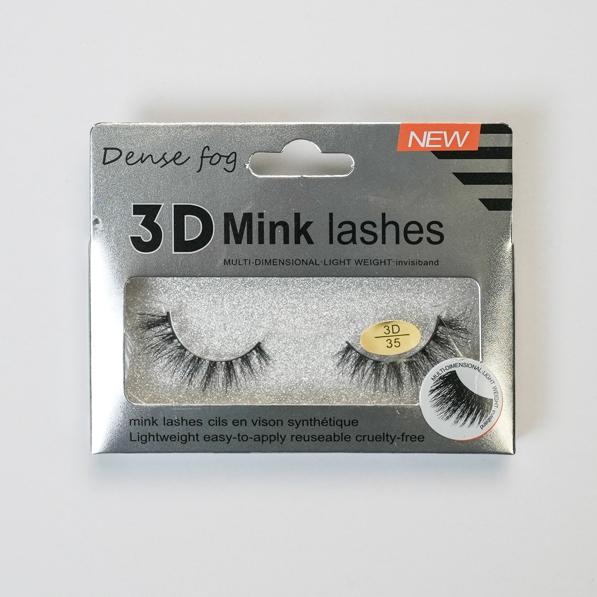 Dense Fog 3D Mink Lashes – Style 3D35